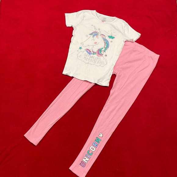 Carter's Other - Girls two piece unicorn  pjs